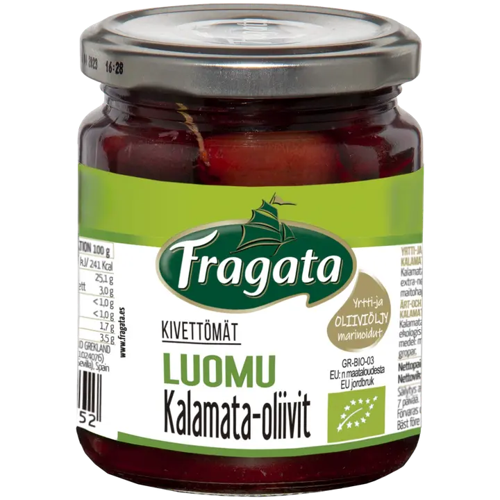 Fragata Pitted kalamata bio w/herbs & olive oil