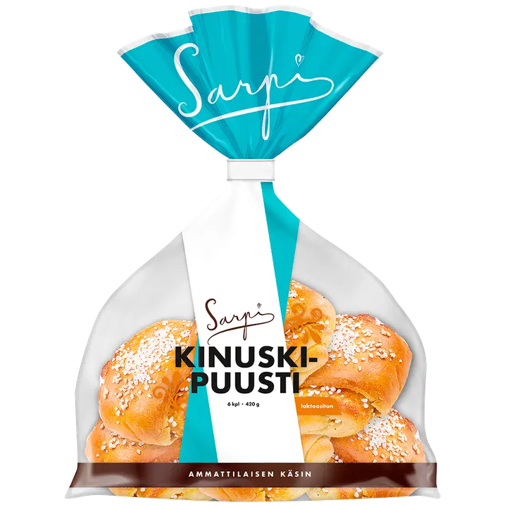 Sarpi Kinuskipuusti 6kpl/420g