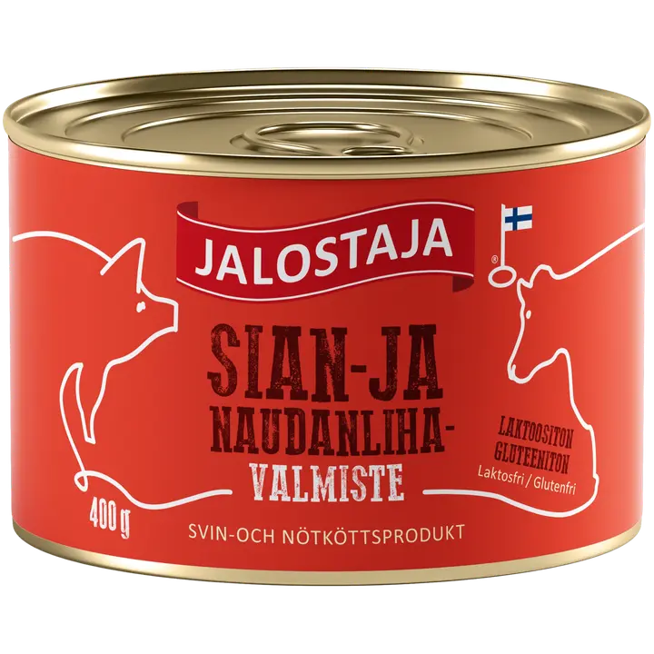 Jalostaja Sian- ja naudanlihavalmiste 400g