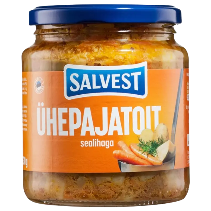 Salvest ühepajatoit sealihaga 530 g