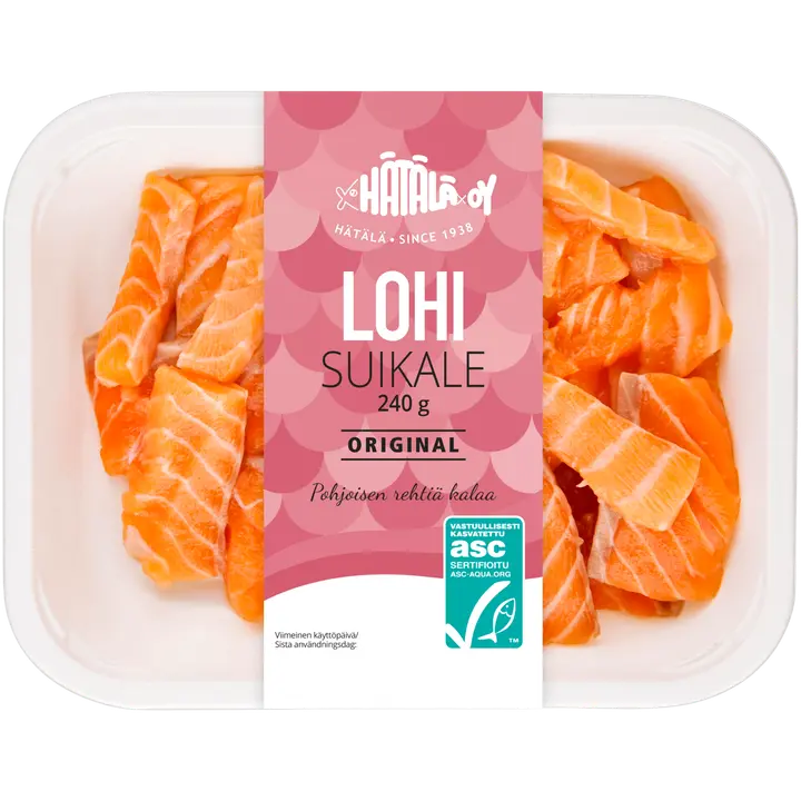 Hätälä Maustamaton lohisuikale 240g