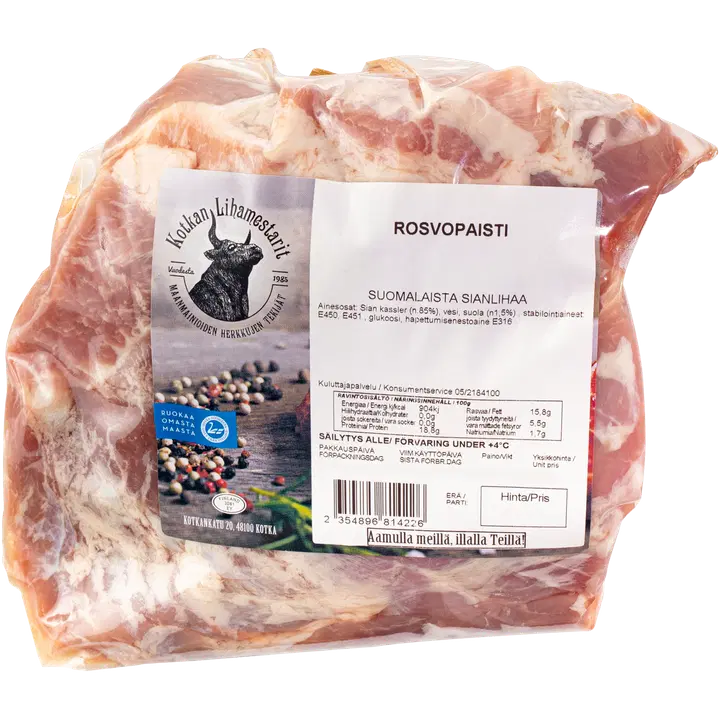 Kotkan lihamestarit porsaan rosvopaisti n. 1 kg