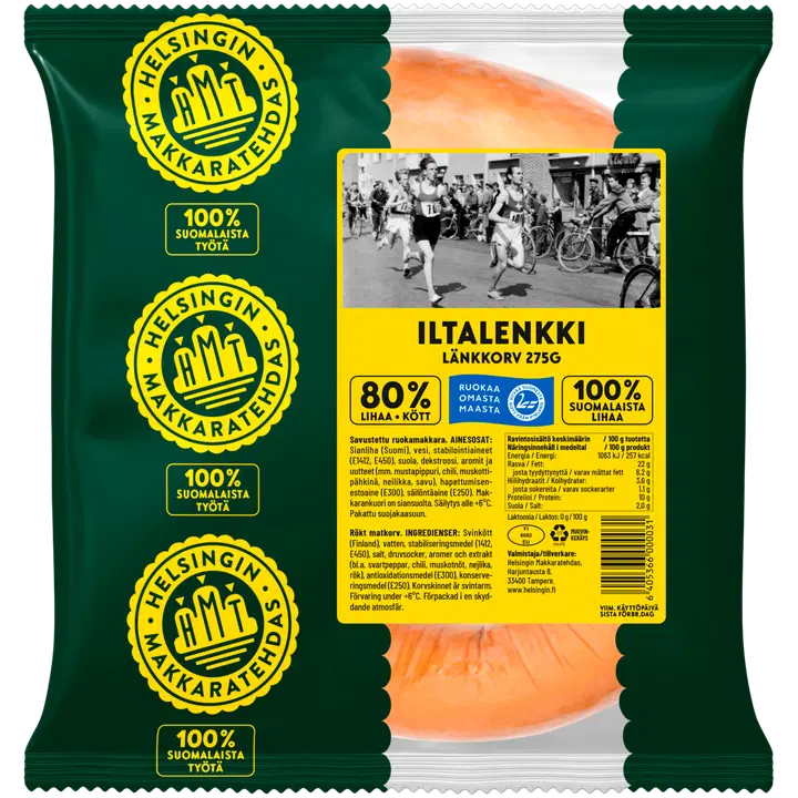 Helsingin Makkaratehdas Iltalenkki 275g