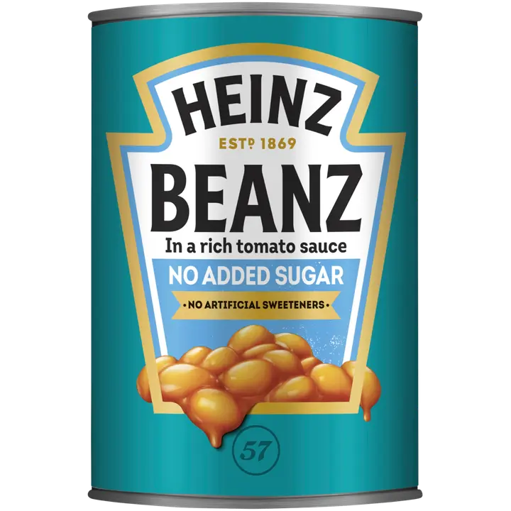 Heinz valkoiset pavut tomaattikastikkeessa ei lisättyä sokeria 415g