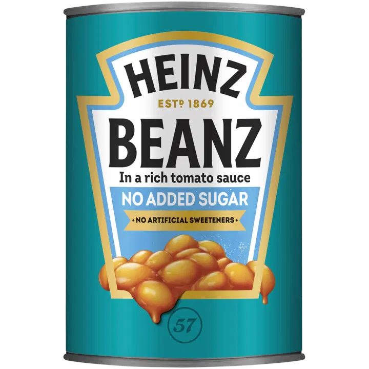 Heinz valkoiset pavut tomaattikastikkeessa ei lisättyä sokeria 415g