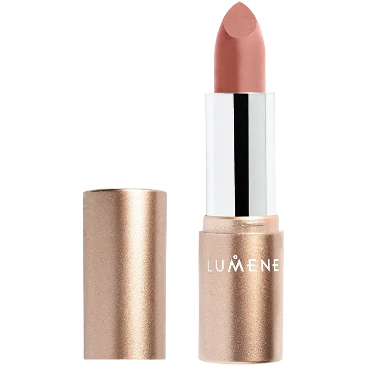 Lumene Luminous Moisture Mattahuulipuna 101 Pähkinäsydän 4,7 g