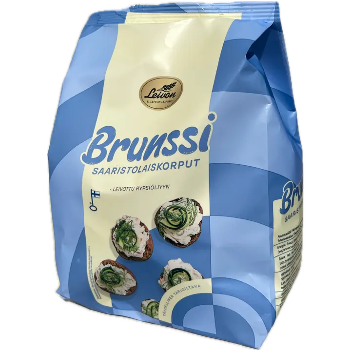 Leivon Brunssi Paahdetut Saaristolaiskorput 300g