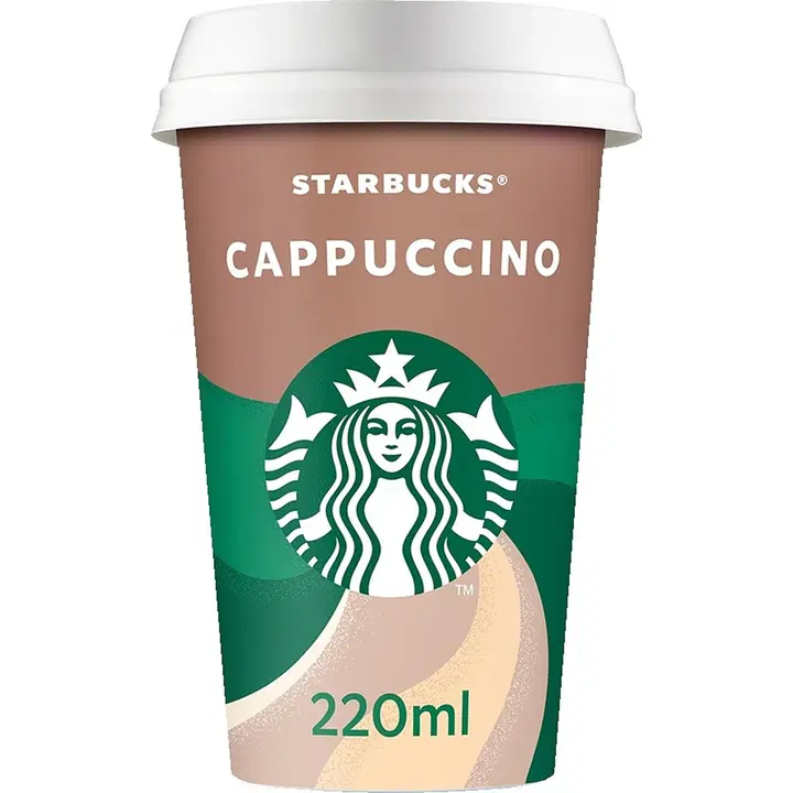 Starbucks 220 ml Cappuccino kahvi- ja maitojuoma
