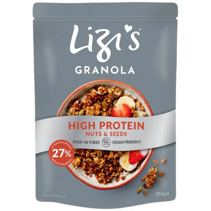 Lizi’s granola kõrge proteiinisisaldusega müsli 350g