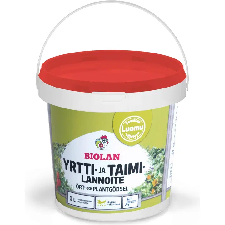 Biolan Yrtti- ja taimilannoite 1 l
