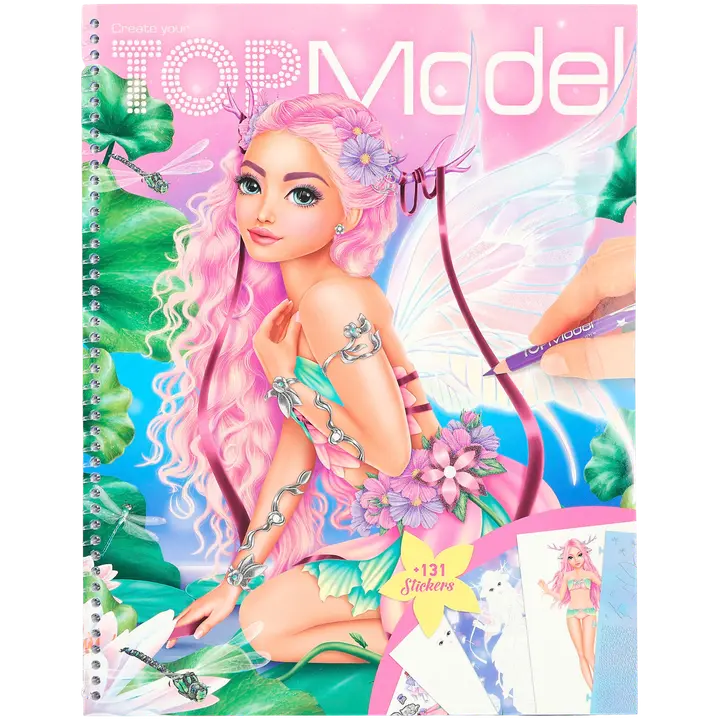 TOPModel Värvimisraamat "Fantaasia"