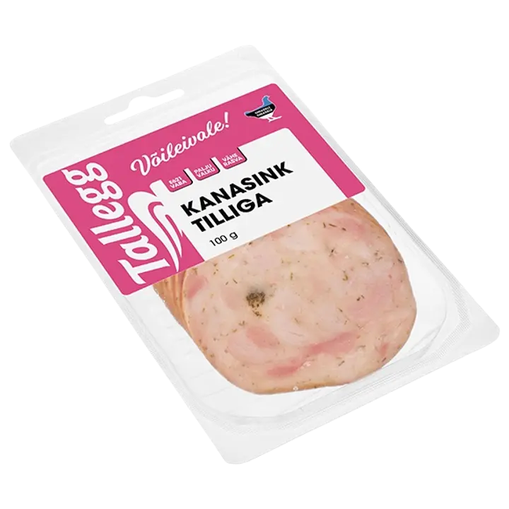 Tallegg kanasink tilliga viilutatud 100g