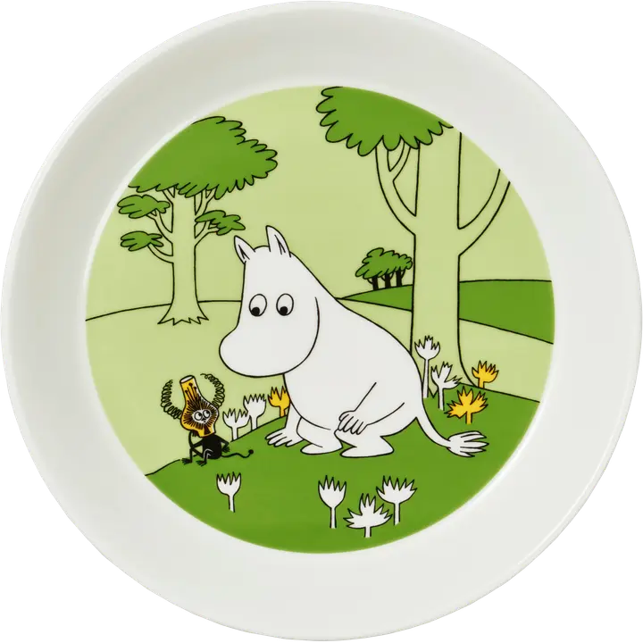 Taldrik Muumitroll 19 cm, niiduroheline