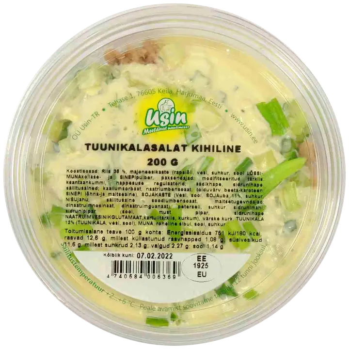 USIN Tuunikala salat kihina 200g