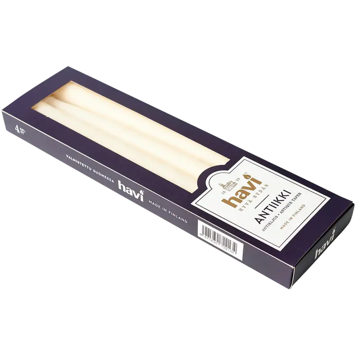 Antiikküünlad 28cm 4tk 8H Šampanja