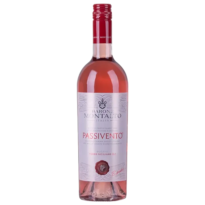 Barone Montalto Passivento Rosato kuivatatud viinamarjadest valmistatud vein