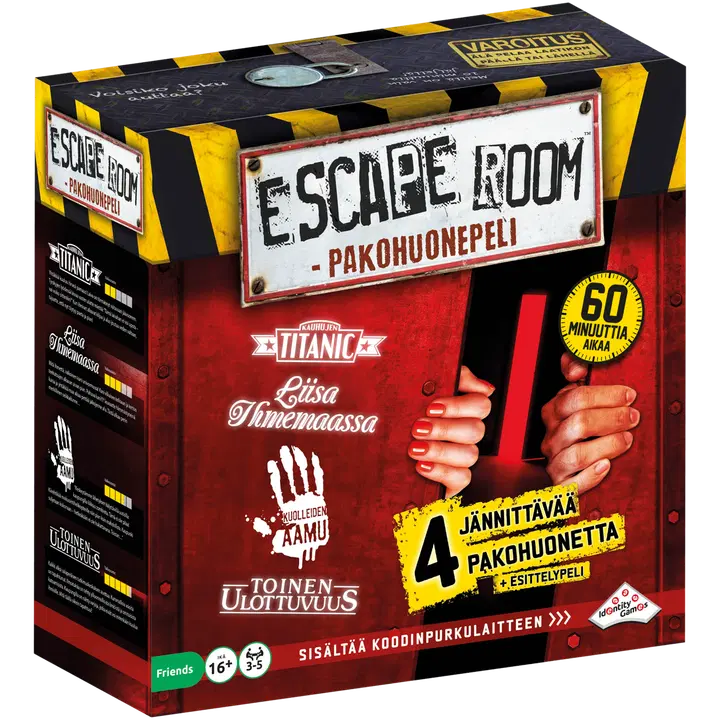 Escape Room Pakohuonepeli Red