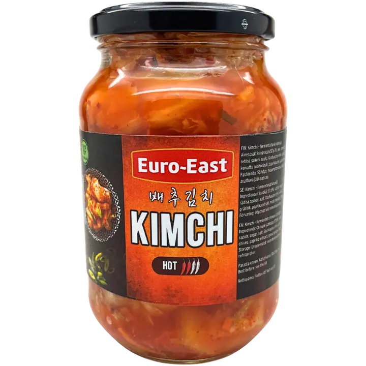 Euro-East Hapatettu kiinankaalisalaatti Kimchi, Gluteeniton 440g