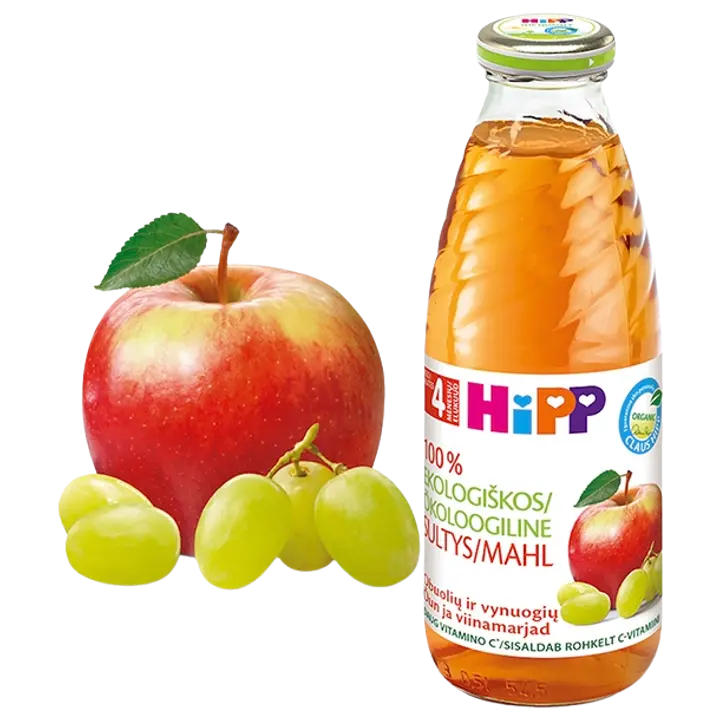 Hipp õuna-viinamarja mahl bio 500 ml, öko, alates 4-elukuust