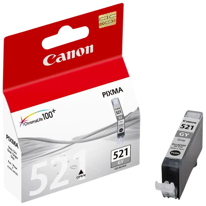 Canon CLI-521 mustepatruuna harmaa