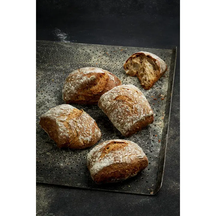 Fazer Leipurit rouheciabatta kpl vehnäleipä