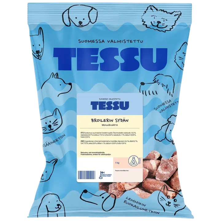 Tessu Broilerin sydän 1 kg