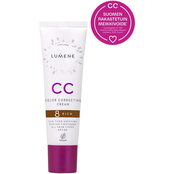Lumene CC Color Correcting Meikkivoide SK20 8 Rich 30 ml