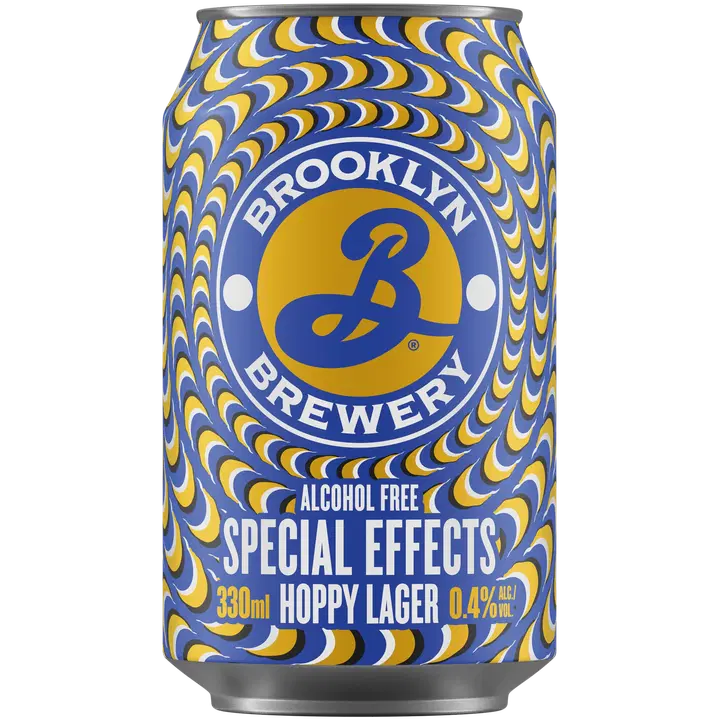 Brooklyn SFX Lager alkoholfri öl 0,4 % burk 0,33 L