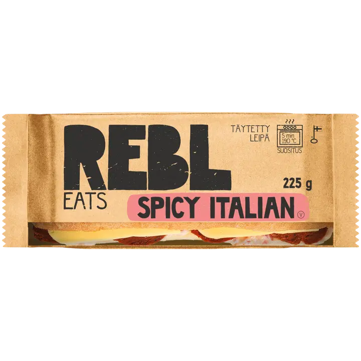 Rebl Eats Spicy Italian täytetty leipä 225g