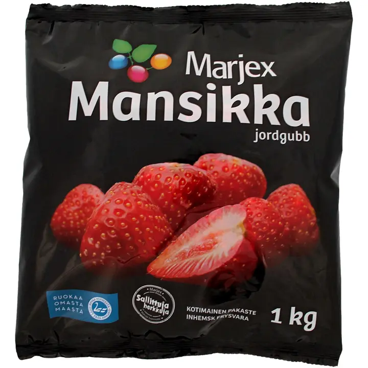 Marjex mansikka 1kg pakaste