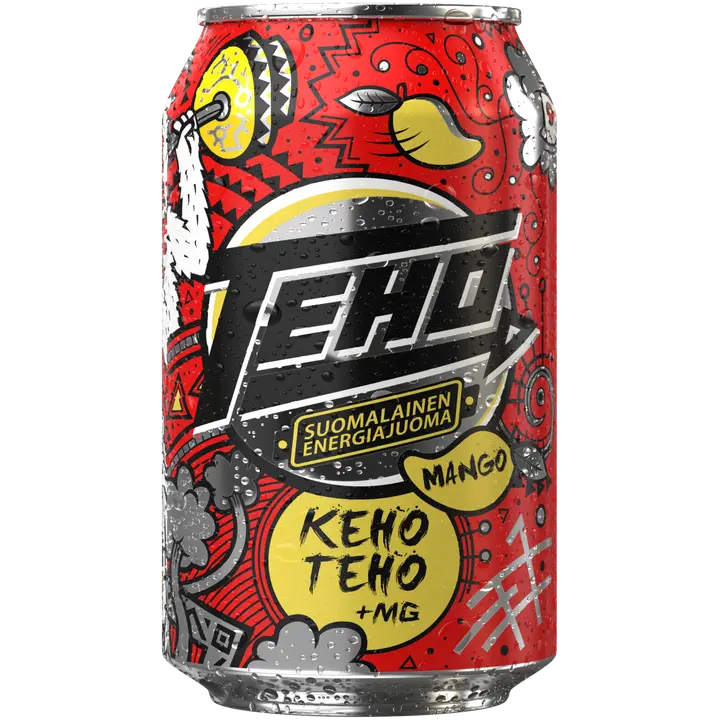 TEHO Energiajuoma Kehoteho+Mg 0,33 l tlk