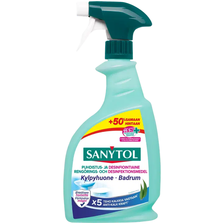 Sanytol Puhdistus- ja desinfiointiaine Kylpyhuone 750ml