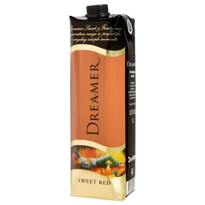 Dreamer Sweet Red tetra aromatiseeritud veinijook 10%vol 1L