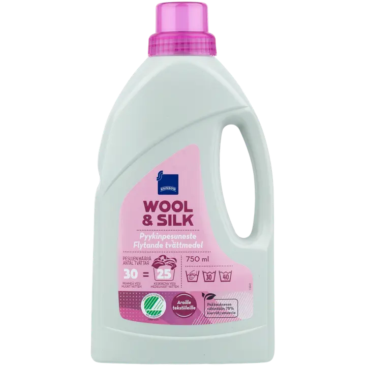 Rainbow Wool & Silk hienopyykinpesuneste 750 ml