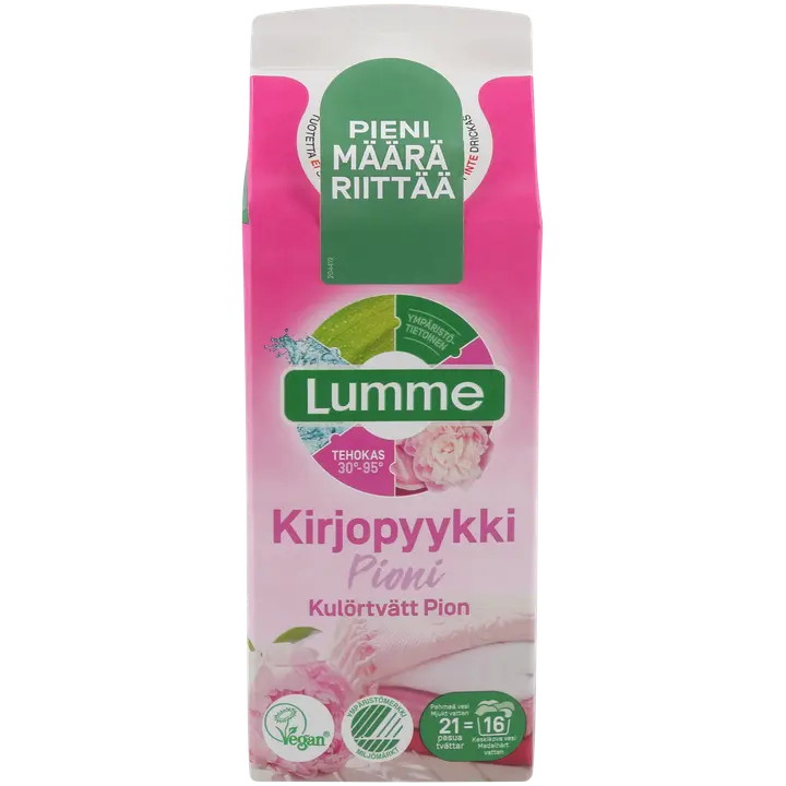 Lumme Kirjopyykki Pioni pyykinpesuneste 750ml