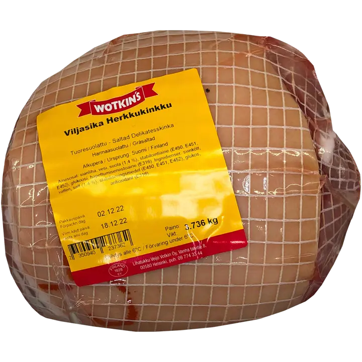 Wotkin's Herkkukinkku Luuton n.4kg