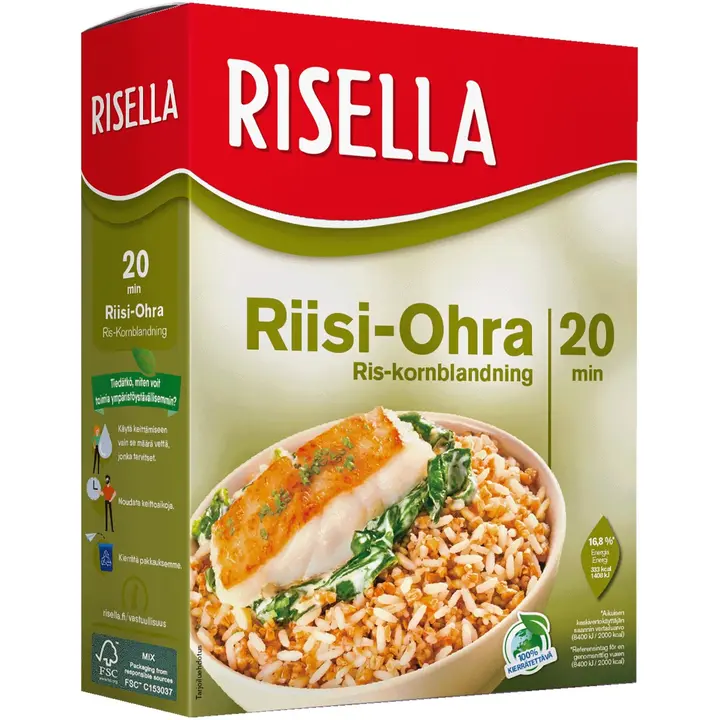 Risella Riisi-ohraseos 800g