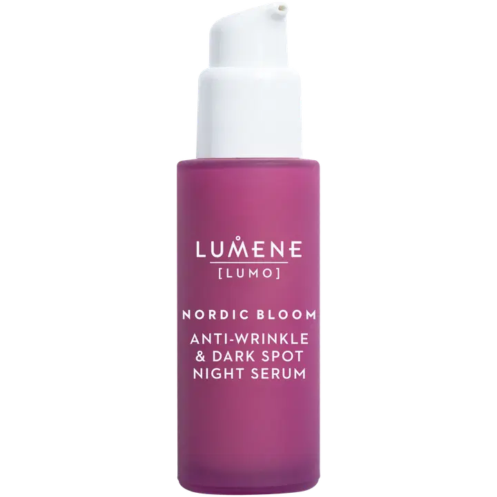 Lumene LUMO Silottava & pigmenttiläiskiä häivyttävä yöseerumi 30 ml