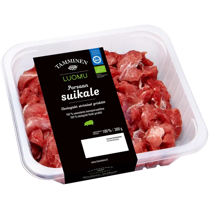 Tamminen luomuporsaan suikale 300g