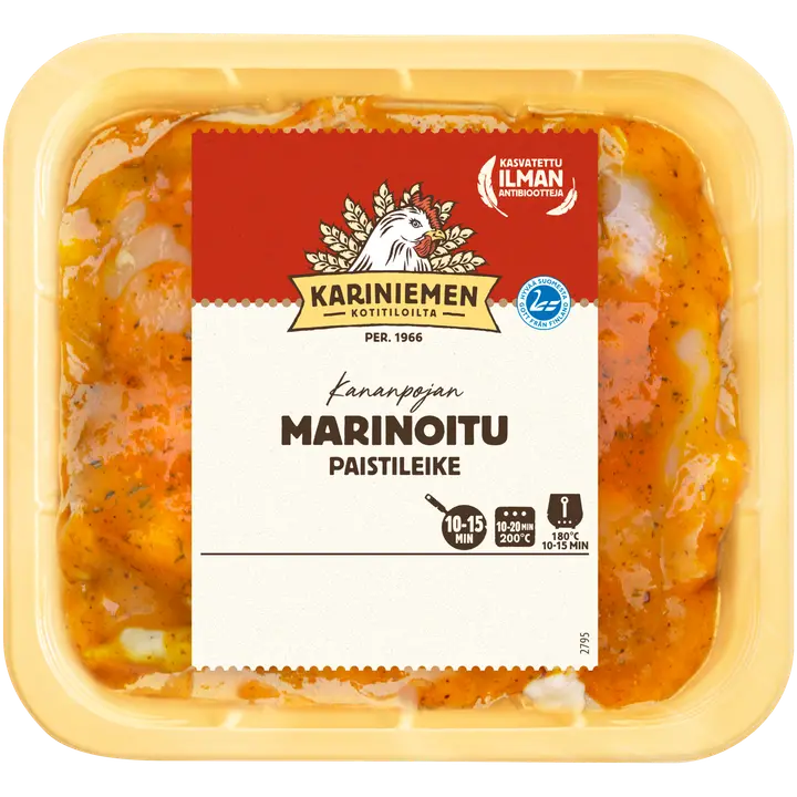 Kariniemen Kananpojan paistileike marinoitu 700 g