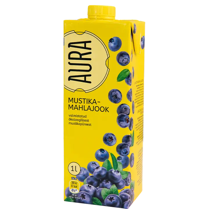 Aura mustika mahlajook 1L
