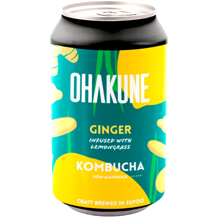 Ohakune Kombucha Ginger teejuoma, 330ml