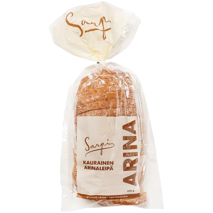 Sarpi Kaurainen arinaleipä 450g