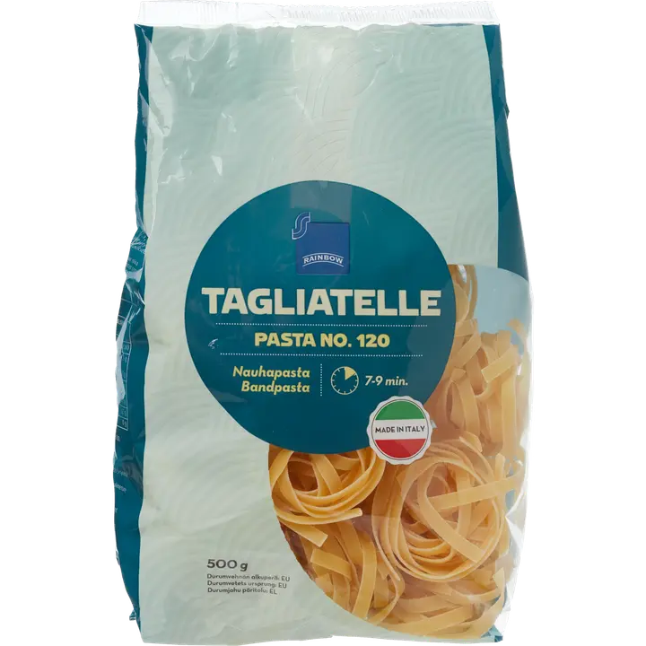 Rainbow 500g Tagliatelle nauhapasta