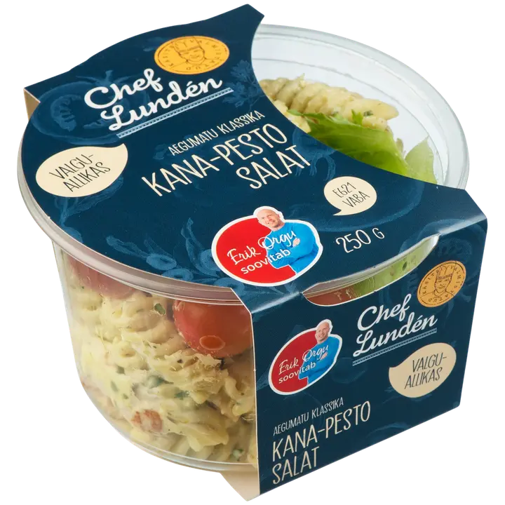 Chef Lunden Kana-Pesto Salat 250G