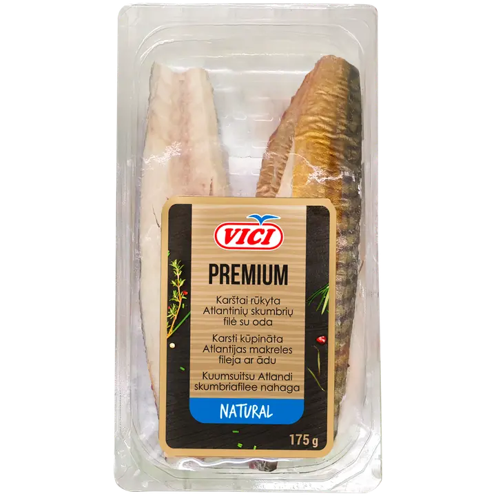 Vici Kuumsuitsu Skumbriafilee Nahaga 175 G