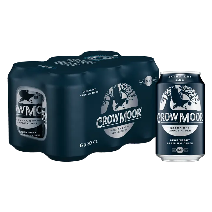 Crowmoor Extra Dry Apple siideri  33 cl tlk 6-pack