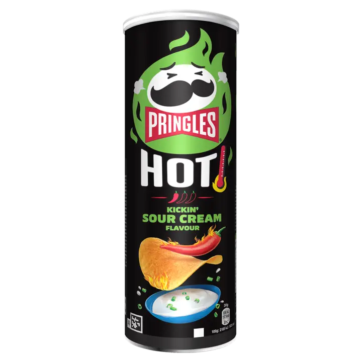 PRINGLES Hot Kickin' Sour Cream 160g