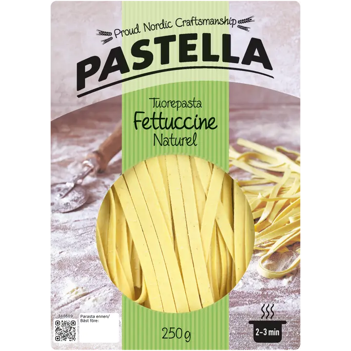 Pastella fettuccine naturel tuorepasta 250g