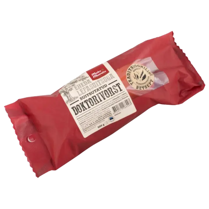 Maks ja Moorits Suitsutatud Doktorivorst 500 G